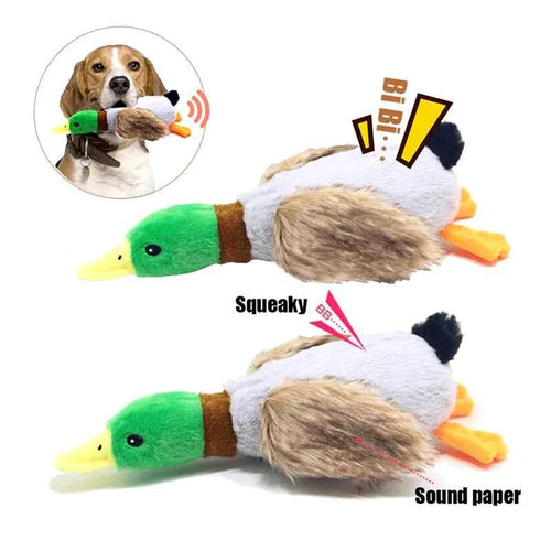 Durable Squeaky Duck Dog Toy